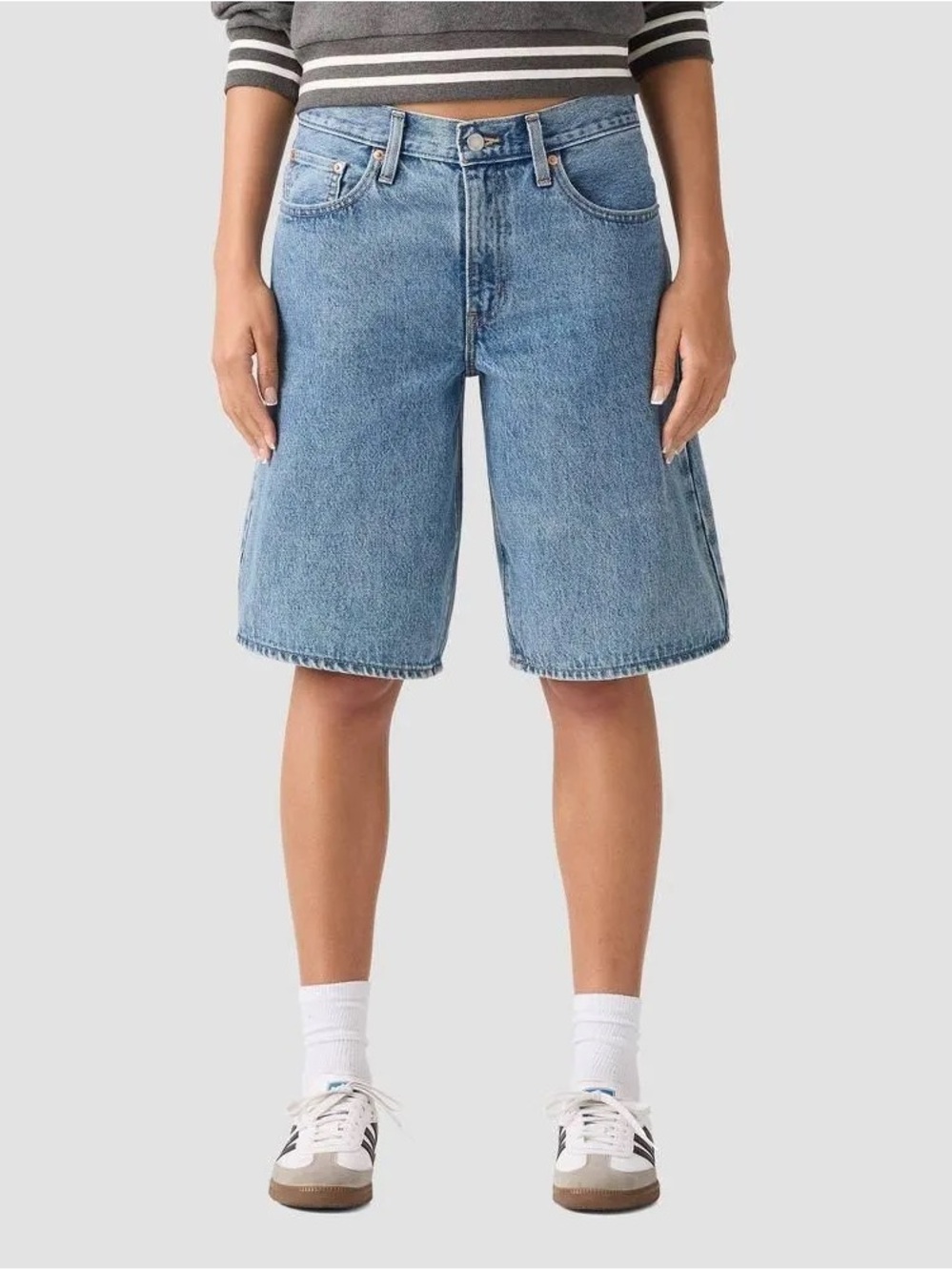 Levi's Light Blue Denim Bermuda Shorts